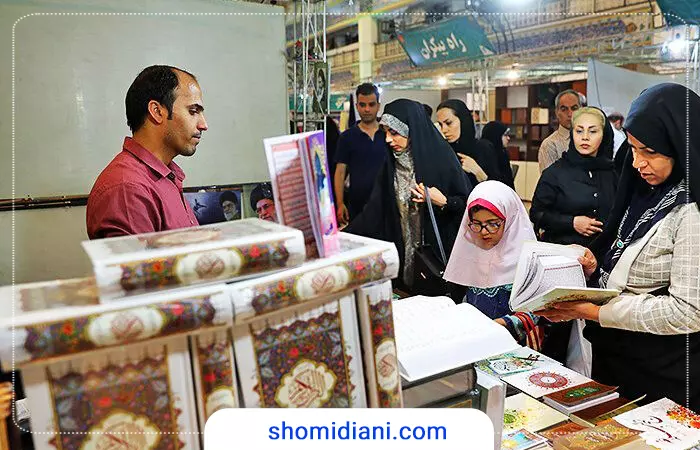 درك عظمت خدا در نمايشگاه قرآن